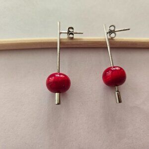 Paletto Glass Sphere Earrings - MoMA